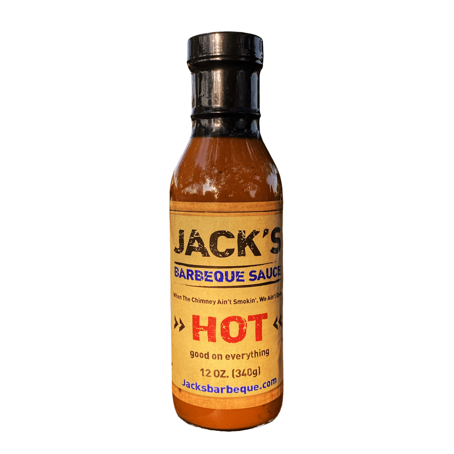 Jack’s Barbeque Hot Sauce (12oz)